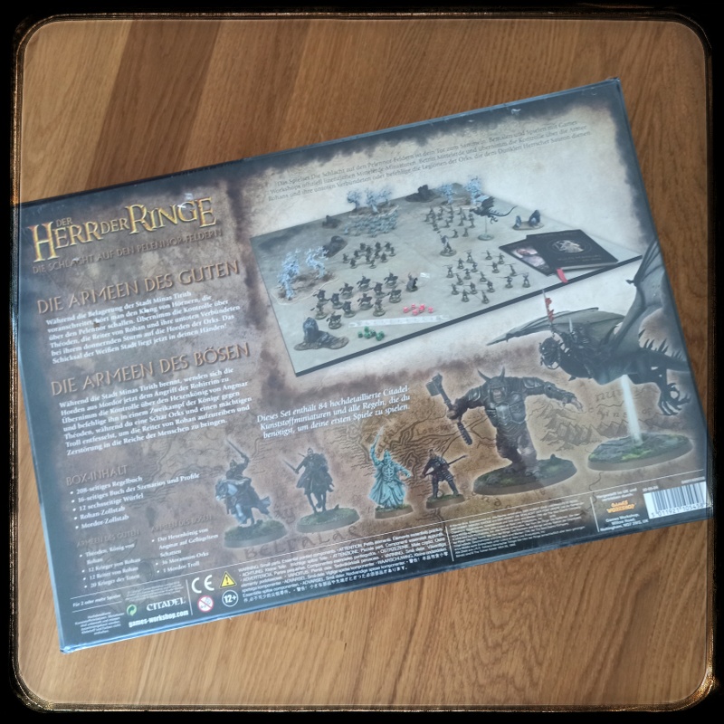 Games Workshop Herr der Ringe Schachtel