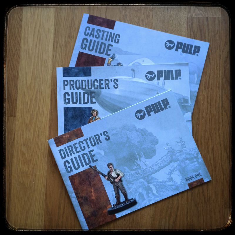 7TV Pulp Director's Guide, Producer's Guide, Casting Guide by Crooked Dice