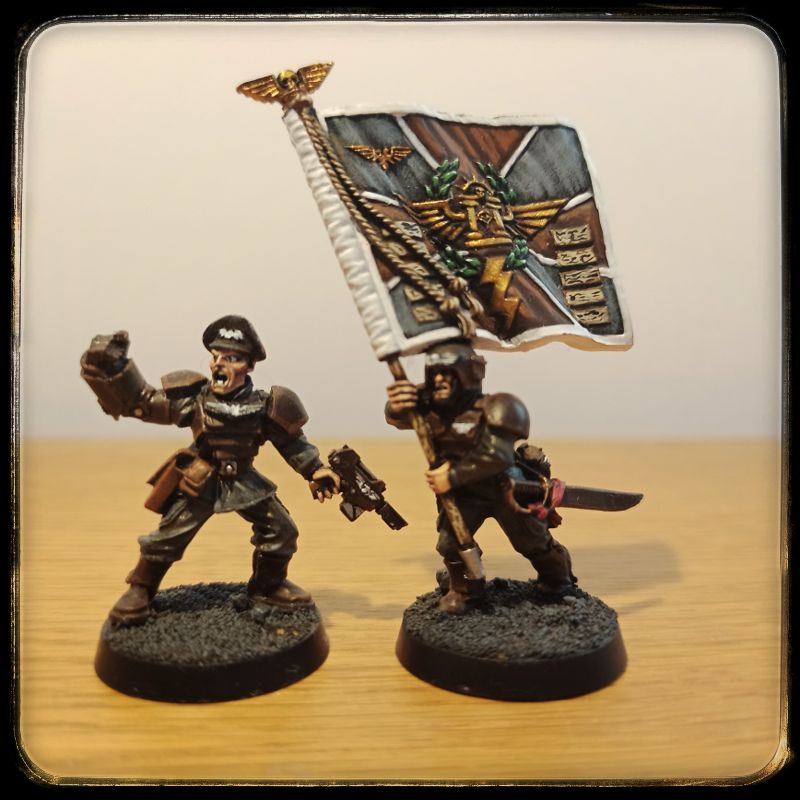 Astra Militarum standard bearer